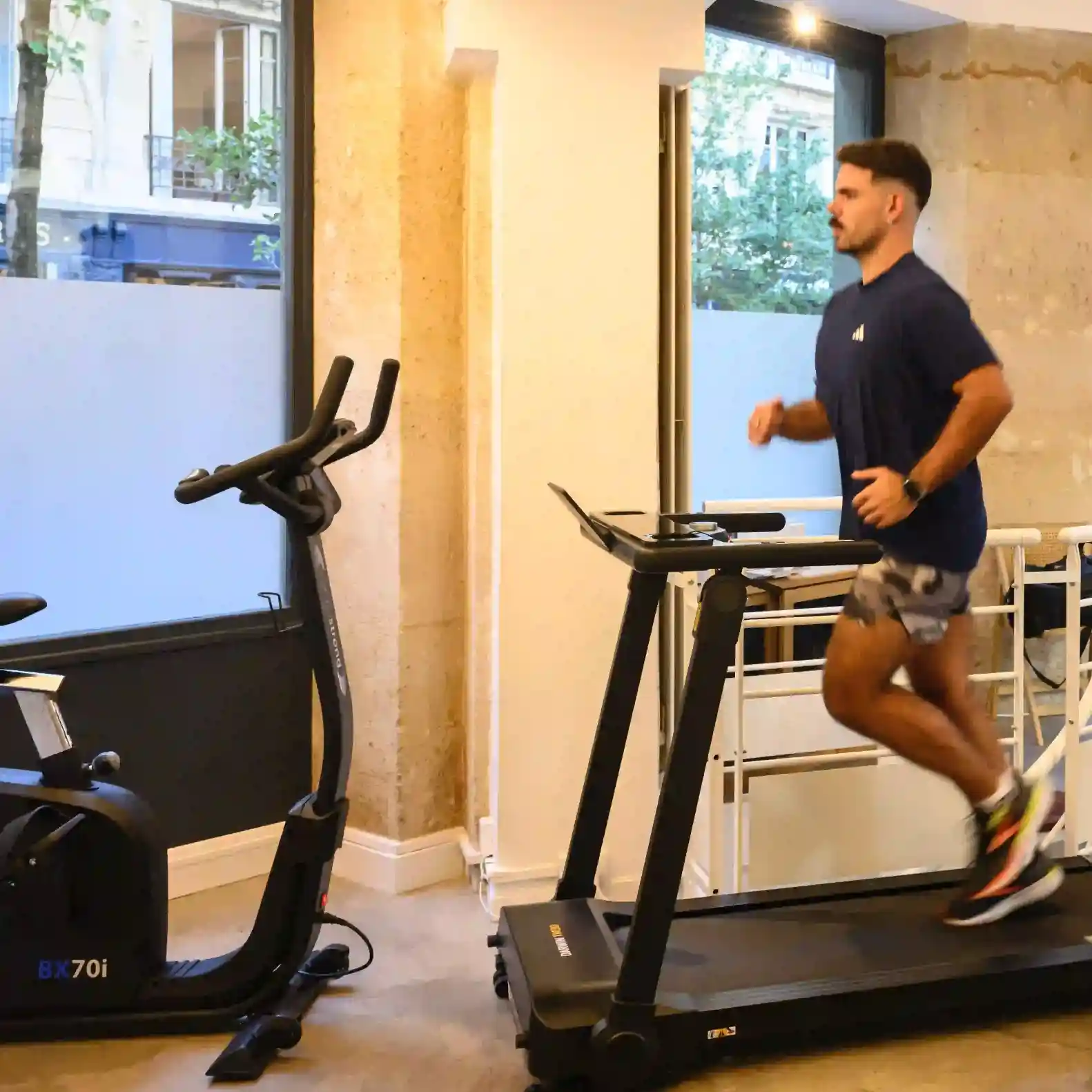 Illustration Prise en charge du coureur